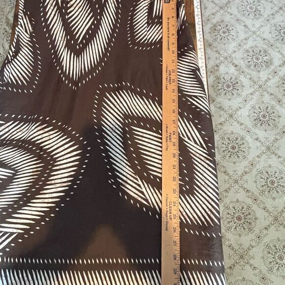 NWT SPENSE BROWN GEOMETRICAL PATTERN SIZE 14 DRESS - Picture 6 of 10